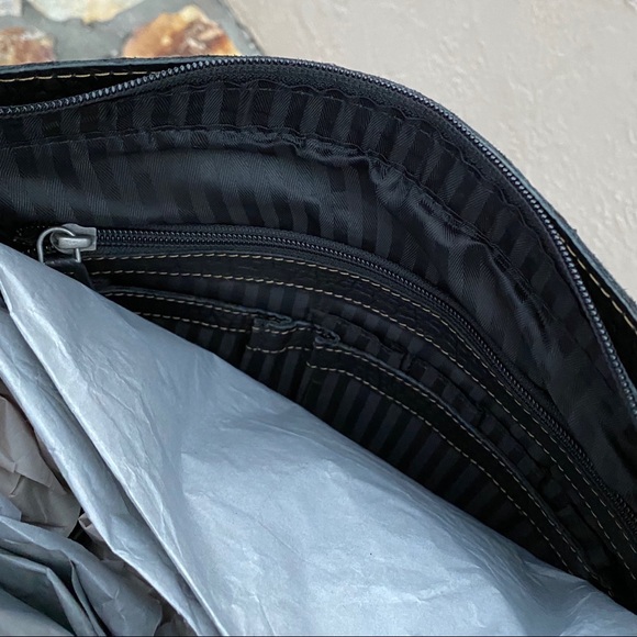 Leather Messenger Crossbody Bag - Picture 5 of 8